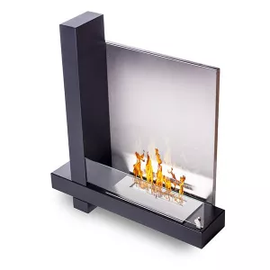cross ethanol kachel, 2000 watt verwarmingsvermogen