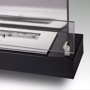 cross ethanol kachel, 2000 watt verwarmingsvermogen
