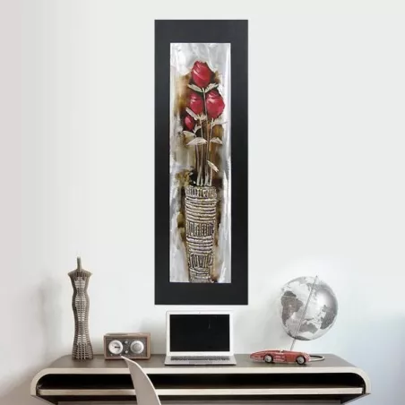 Primitief schilderij, dolmenschilderij 40 x 120 cm : Wikao