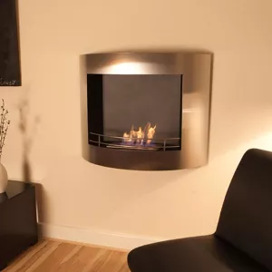 Harminox ethanol wandverwarming, organische verwarming en design