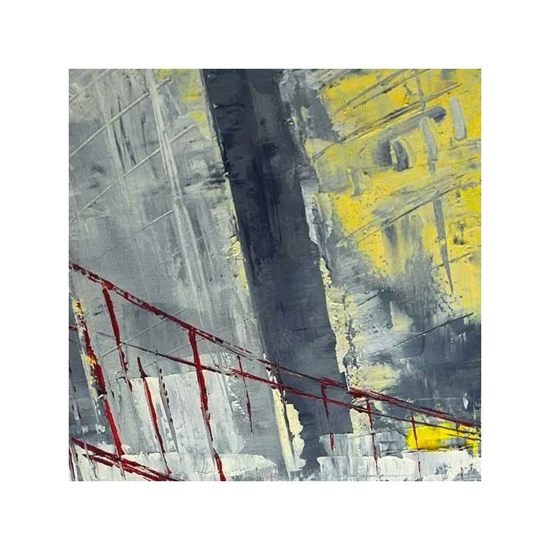 Stedelijk schilderij Golden Gate Bridge 120 x 180