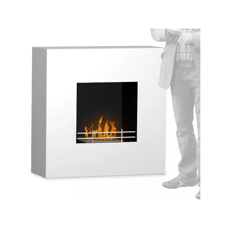 Elite grote ethanol haard Kleur Wit