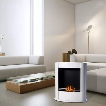 Pablo 3kW ethanol staande kachel Kleur Wit