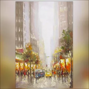 Schilderij New York 120 x 80 cm