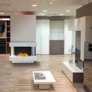 Prestige grote vrijstaande open haard