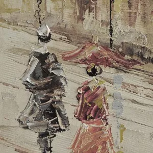 Schilderij Parijs 120 x 80