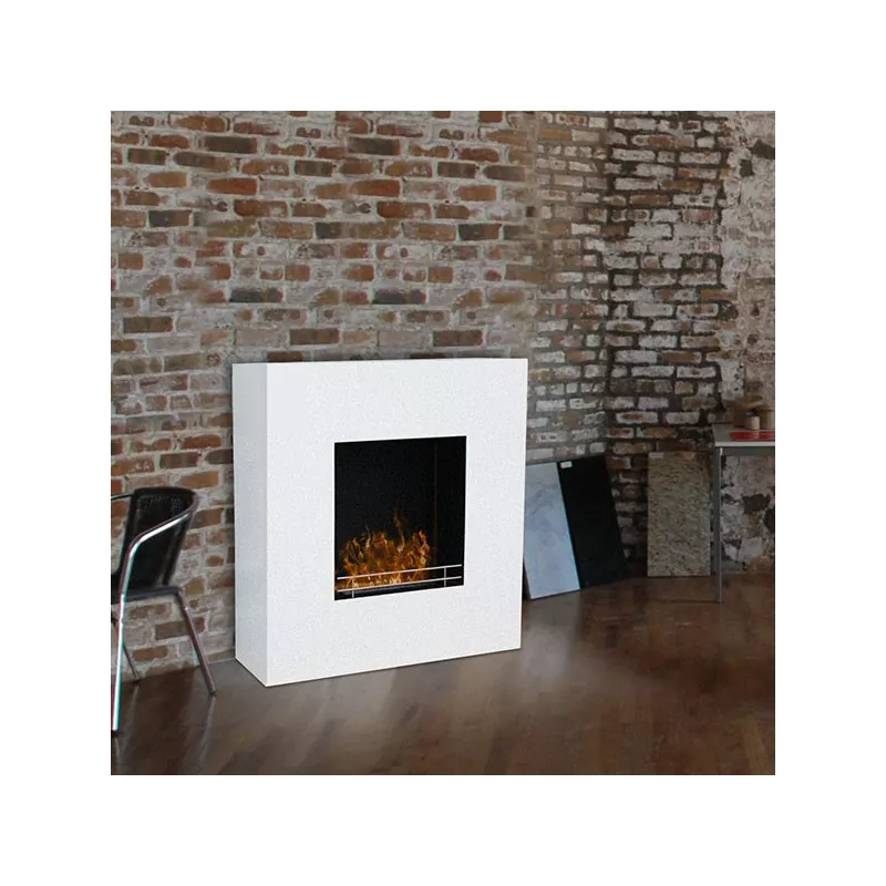 Elite grote ethanol haard Kleur Wit