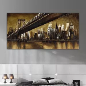Schilderij Brooklyn 152 x 76 cm