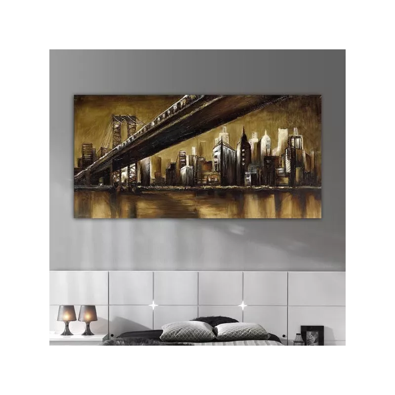 Schilderij Brooklyn 152 x 76 cm