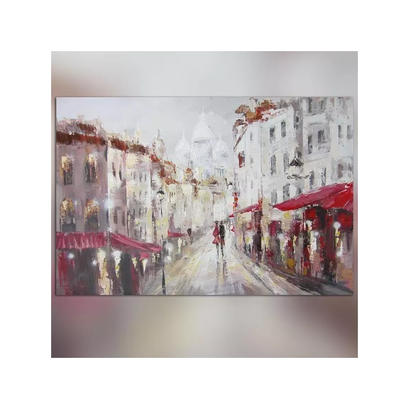 Schilderij Montmartre 120 x 80 : Wikao huis en ontwerp