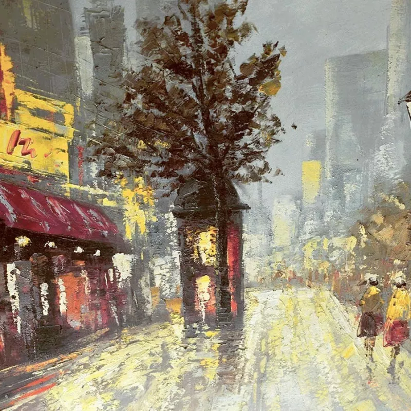 Hedendaags schilderij New-York 180 x 120