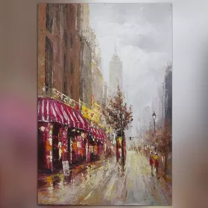 Hedendaags schilderij New-York 180 x 120