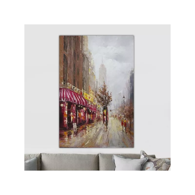 Hedendaags schilderij New-York 180 x 120