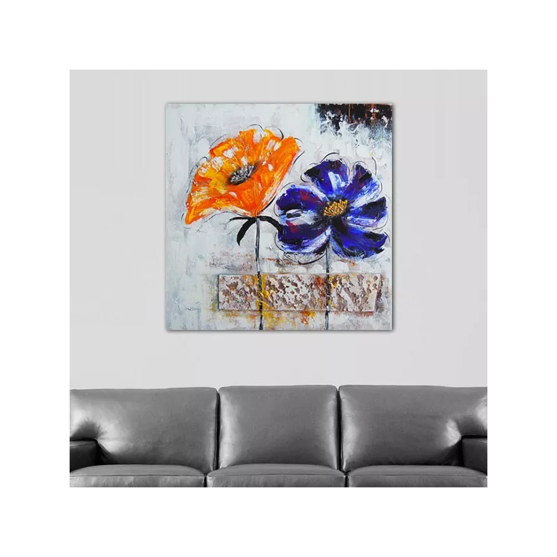 Wilde bloemen, veldbloemen schilderen