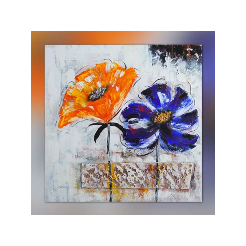 Wilde bloemen, veldbloemen schilderen