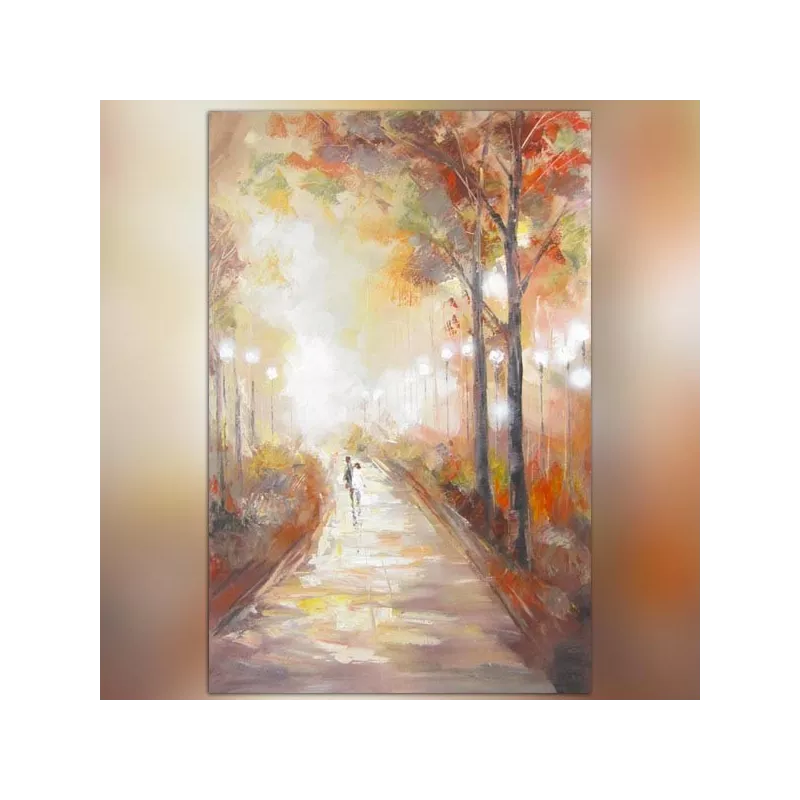 Herfst schilderij 80 x 120 cm