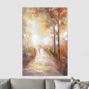 Herfst schilderij 80 x 120 cm