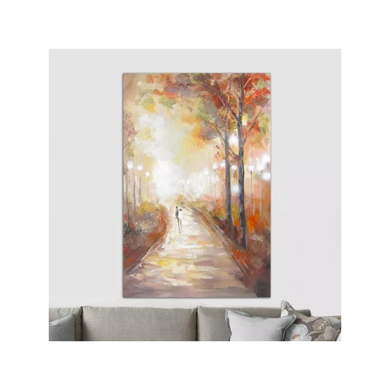 Herfst schilderij 80 x 120 cm