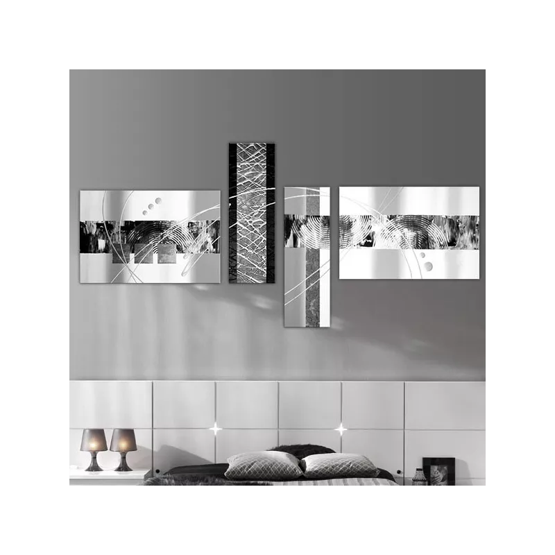 Modern vierluik in neutrale tinten