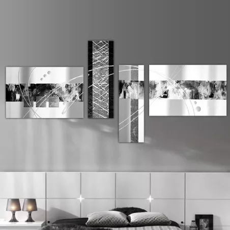 Modern vierluik in neutrale tinten