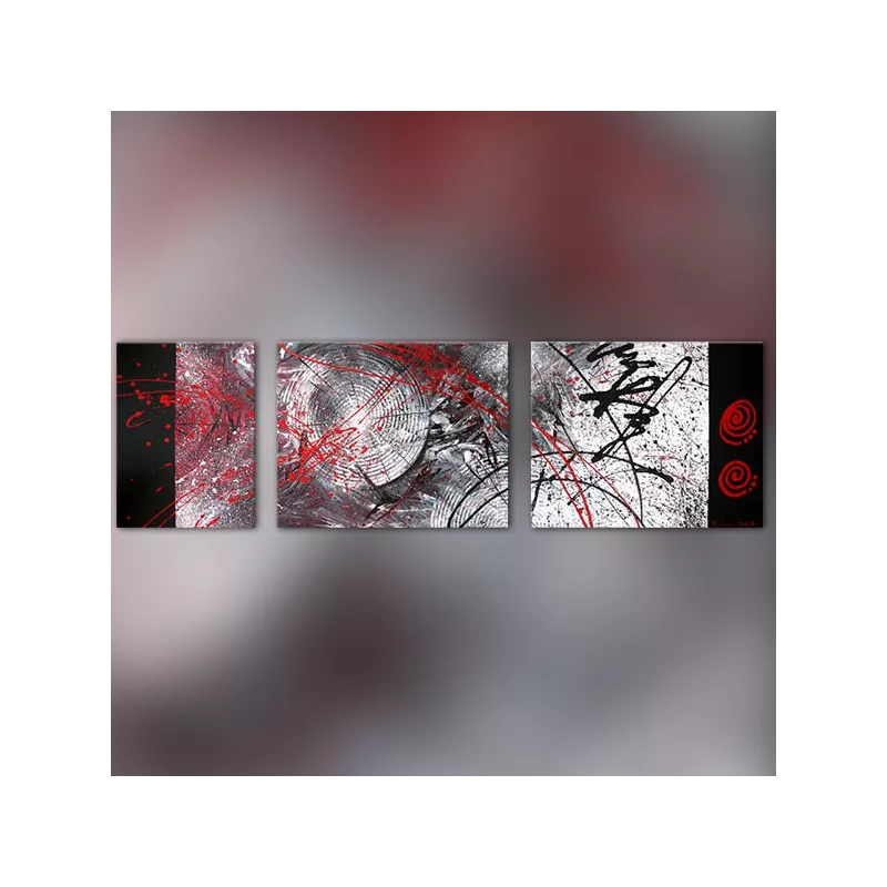Multipaneel schilderij met als thema Japan