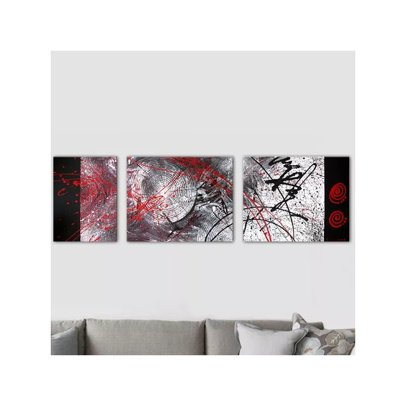 Multipaneel schilderij met als thema Japan