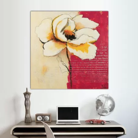 Cabrel en Lamazou schilderij, tribuut 60x60 cm