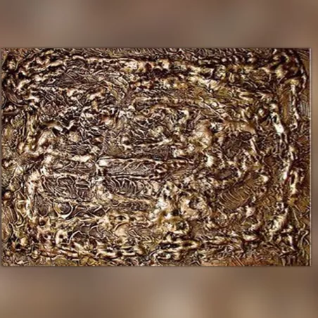 Bronzen schilderij, decoratief paneel 60x80 cm