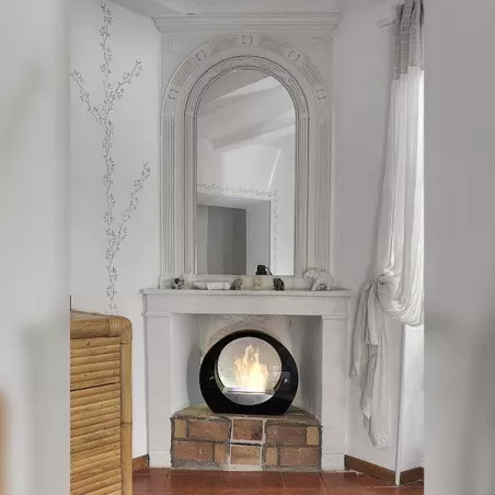 Manhattan staande ethanol haard, 2.7kw Kleur Wit