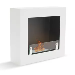 Brescia witte wandhaard bio-ethanol