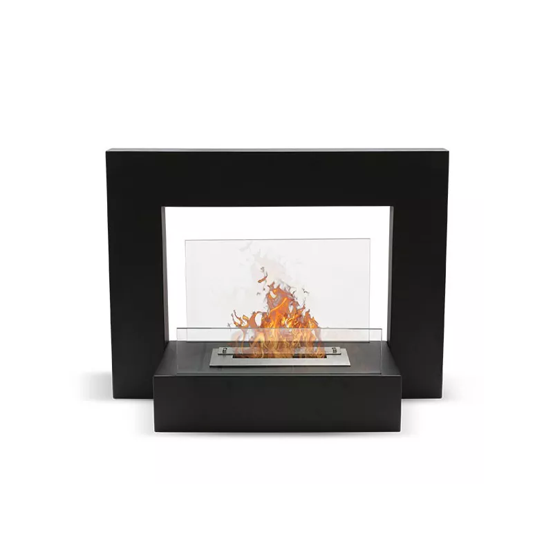 Lungo, de organische designhaard Kleur Zwart Brander 1.5L/3kW