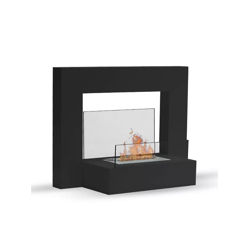 Lungo, de organische designhaard Kleur Zwart Brander 1.5L/3kW