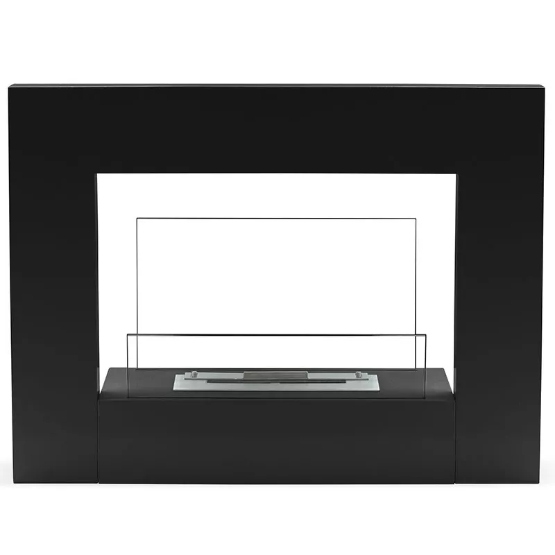 Lungo, de organische designhaard Kleur Zwart Brander 1.5L/3kW