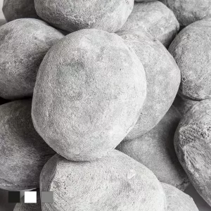 Set van 24 decoratieve kiezels voor ethanolhaarden: Wikao