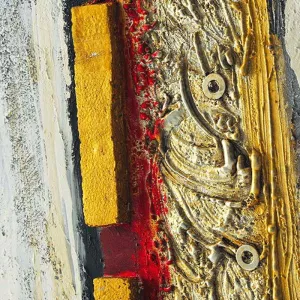 Designdoek, rijk en modern, afmeting 60x120cm