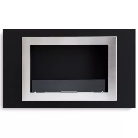 Edinburgh, 4,5kW organische wandhaard Kleur Zwart