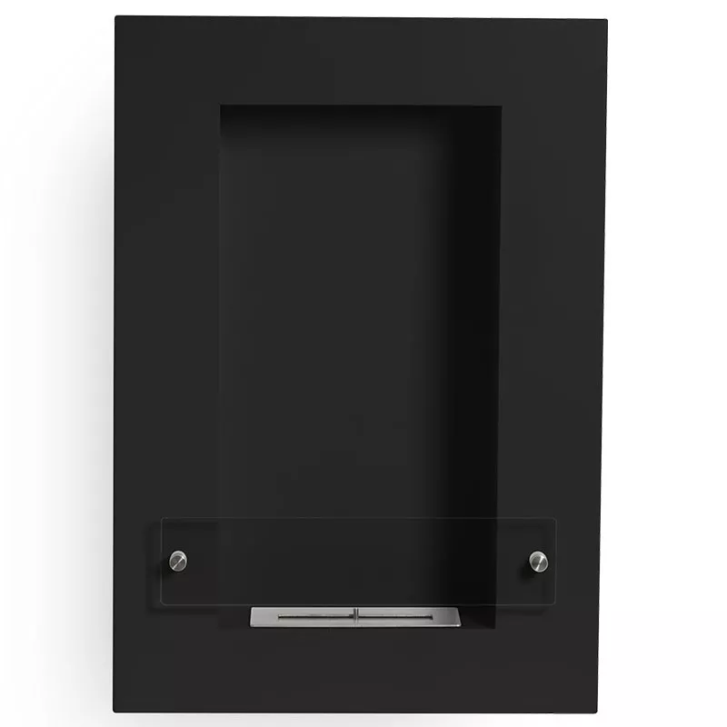 Vertigo wandhaard ethanol, 80x56x16cm Kleur Zwart