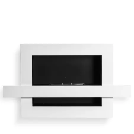Urban bio-ethanol haard, 110x65x24cm Kleur Wit