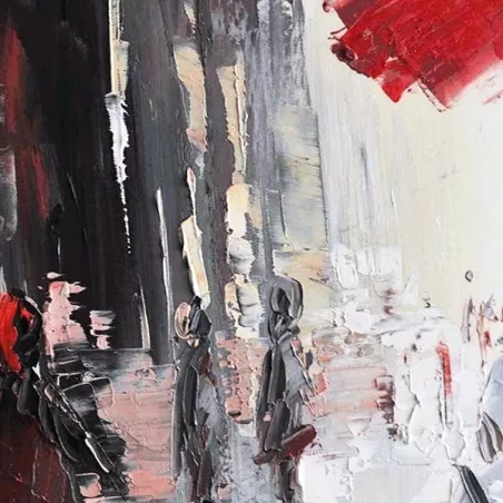 Stadsgezicht, Parijs sacré coeur, 120 x 80 cm