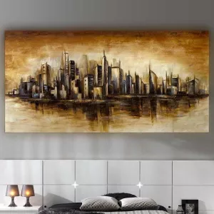 Schilderij NY Manhattan 153 x 77 x 5 cm