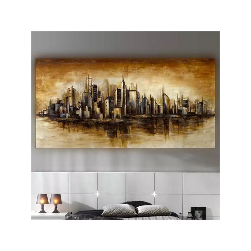Schilderij NY Manhattan 153 x 77 x 5 cm