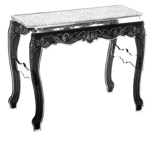 Acrila barok console in transparant plexiglas