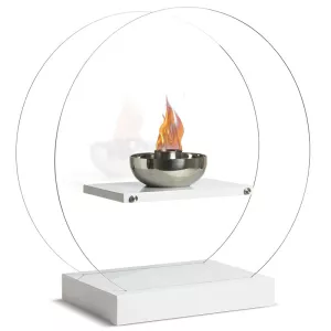 Witte ethanol haard Roundo