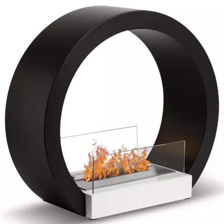 Aquila 3kW staande ronde haard Kleur Zwart