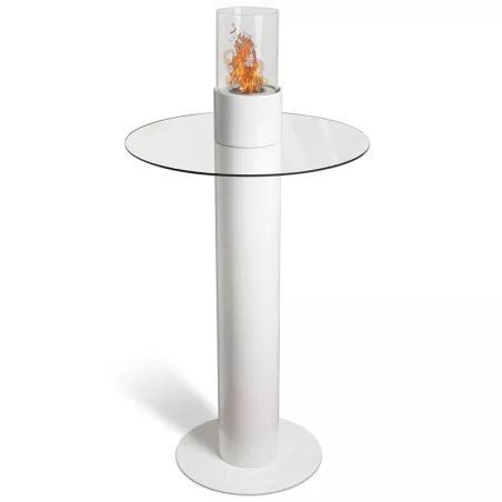 Bistro vrijstaande ethanoltafel Kleur Wit
