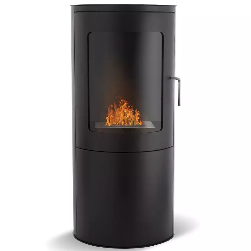 Bari 3 kW ethanol houtkachel Kleur Zwart