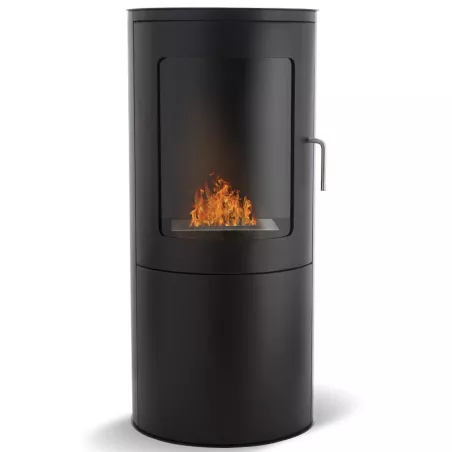 Bari 3 kW ethanol houtkachel Kleur Zwart