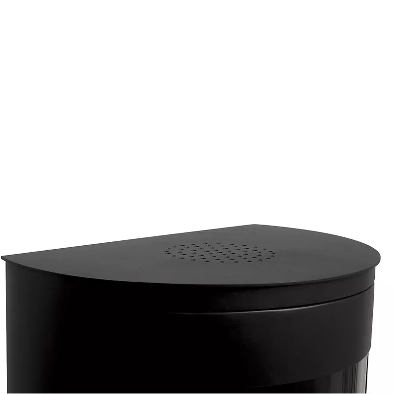 Bari 3 kW ethanol houtkachel Kleur Zwart