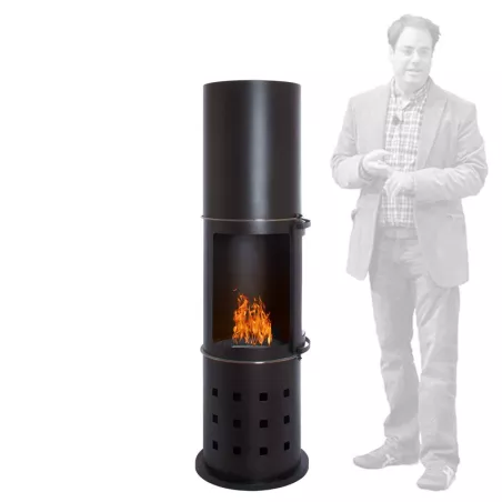 Sanremo ethanol kachel Kleur Zwart