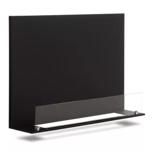 Zwarte stalen platen
